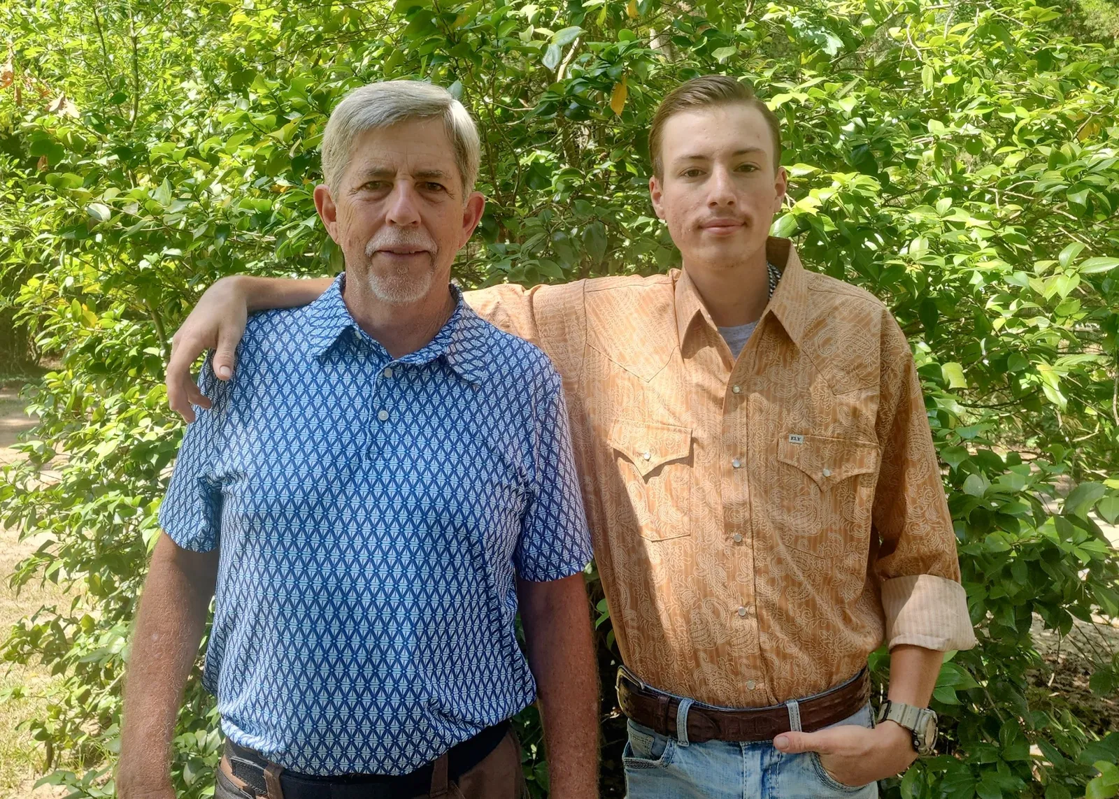 Mark Belk and his son John, the family owners of Belk Windows & Siding